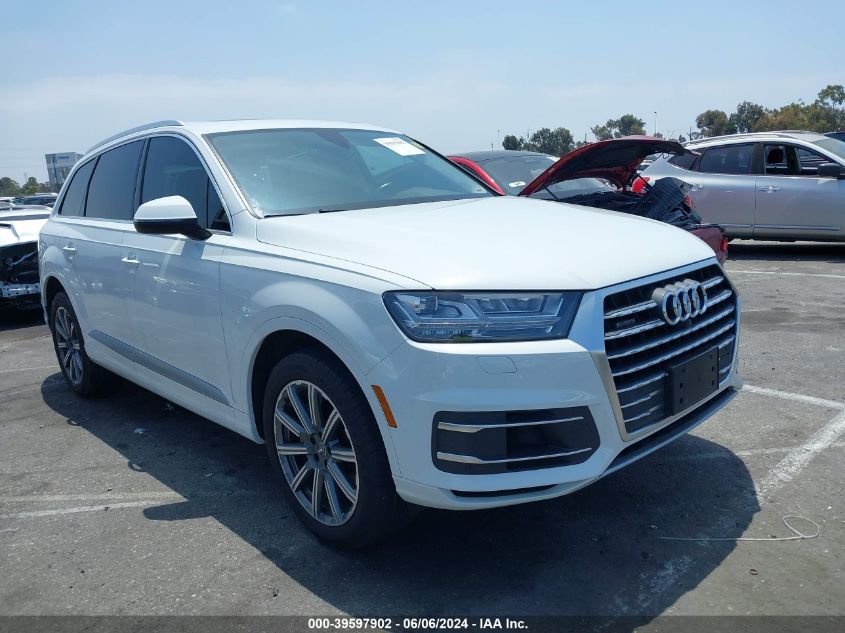 2018 Audi Q7 3.0T Premium VIN: WA1LAAF7XJD025965 Lot: 39597902