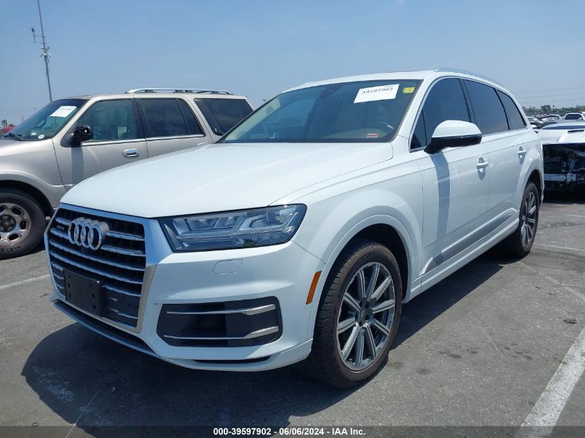 2018 Audi Q7 3.0T Premium VIN: WA1LAAF7XJD025965 Lot: 39597902