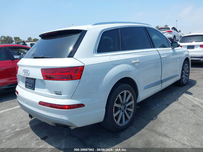 2018 Audi Q7 3.0T Premium VIN: WA1LAAF7XJD025965 Lot: 39597902