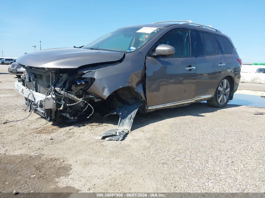 2014 Nissan Pathfinder Platinum VIN: 5N1AR2MM8EC698975 Lot: 39597905