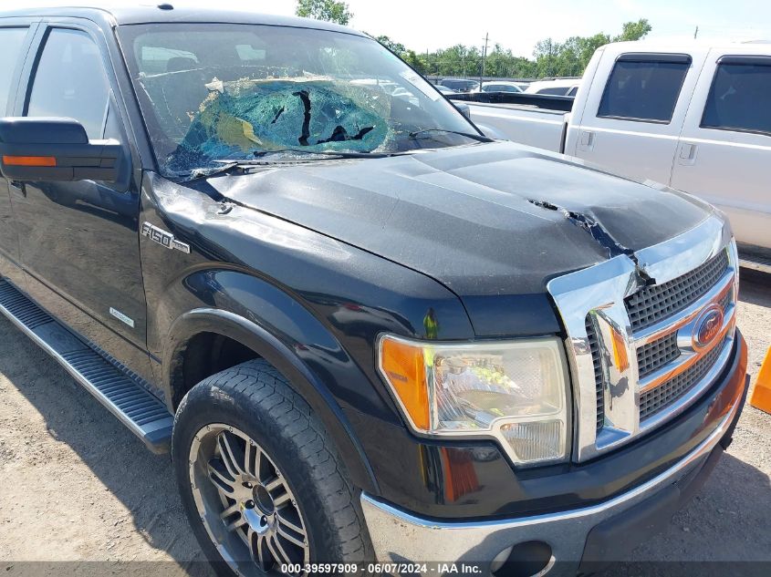2012 Ford F-150 Lariat VIN: 1FTFW1CT8CFC95127 Lot: 39597909
