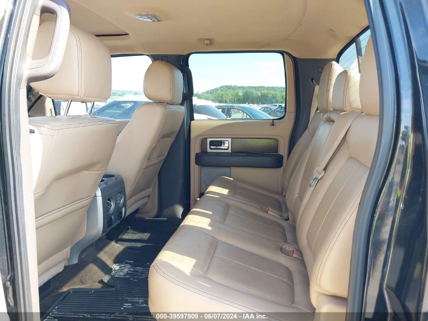 2012 Ford F-150 Lariat VIN: 1FTFW1CT8CFC95127 Lot: 39597909