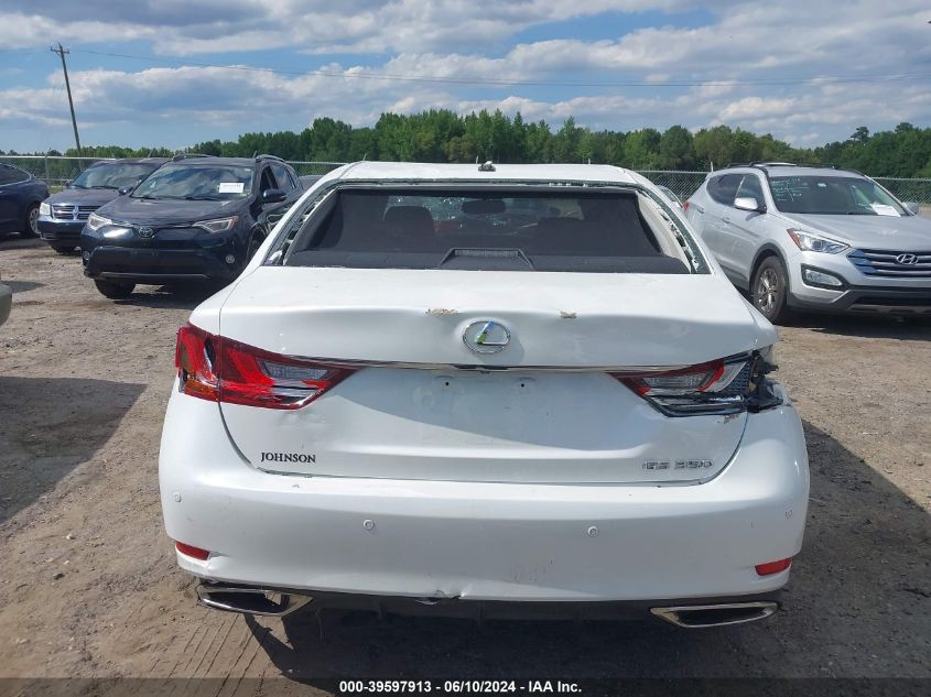 2013 Lexus Gs 350 VIN: JTHBE1BL8D5001329 Lot: 39597913