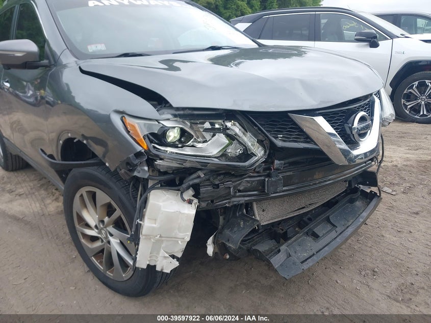 2015 Nissan Rogue Sl VIN: 5N1AT2MV6FC909683 Lot: 39597922