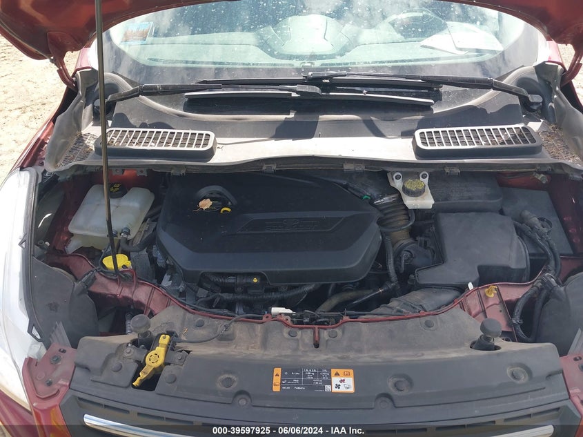 2014 Ford Escape Se VIN: 1FMCU9GX8EUD65854 Lot: 39597925