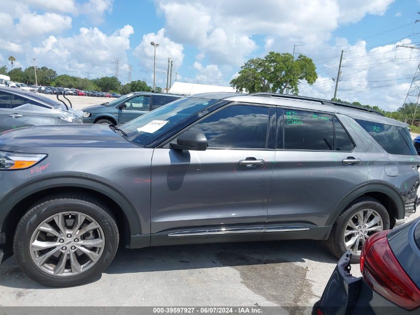 2022 Ford Explorer Xlt VIN: 1FMSK7DH1NGA68572 Lot: 39597927
