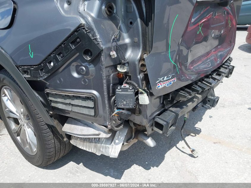 2022 Ford Explorer Xlt VIN: 1FMSK7DH1NGA68572 Lot: 39597927