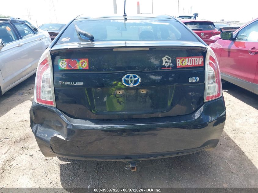 2015 Toyota Prius Two VIN: JTDKN3DU5F1873786 Lot: 39597928