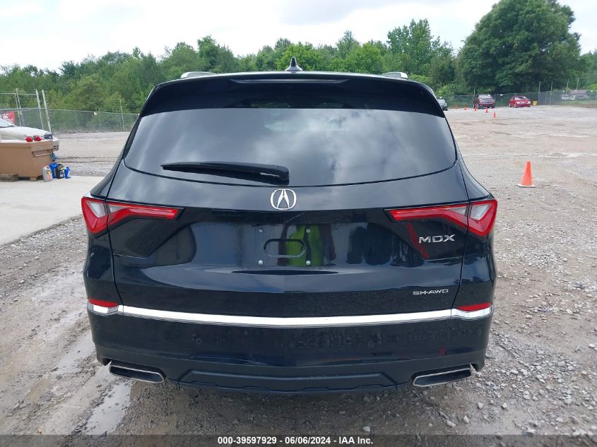 2023 Acura Mdx Advance Package VIN: 5J8YE1H82PL042149 Lot: 39597929