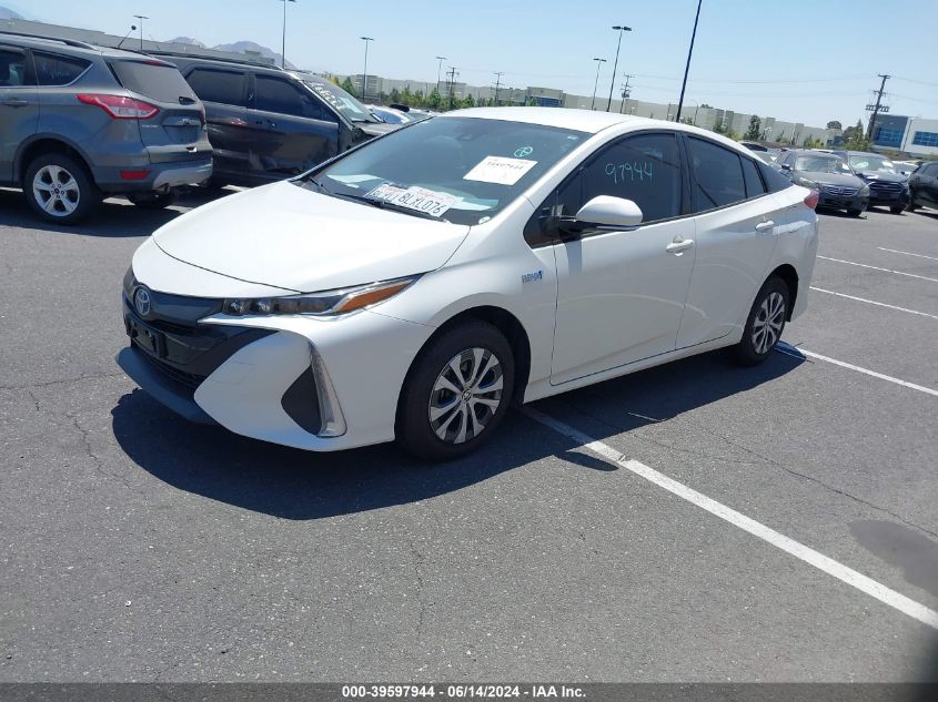 2020 Toyota Prius Prime Le VIN: JTDKARFP4L3123219 Lot: 39597944