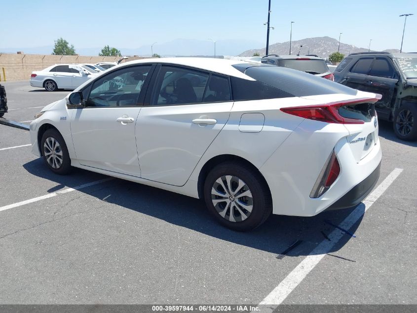 2020 Toyota Prius Prime Le VIN: JTDKARFP4L3123219 Lot: 39597944