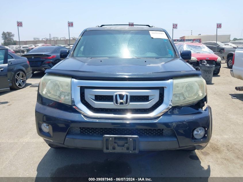 2009 Honda Pilot Ex-L VIN: 5FNYF48679B033013 Lot: 39597945