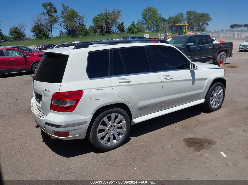 2010 Mercedes-Benz Glk 350 4Matic VIN: WDCGG8HB9AF290049 Lot: 39597951