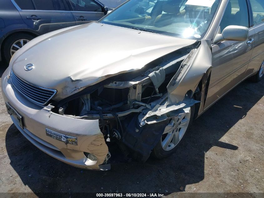 2005 Lexus Es 330 VIN: JTHBA30G255094010 Lot: 39597963