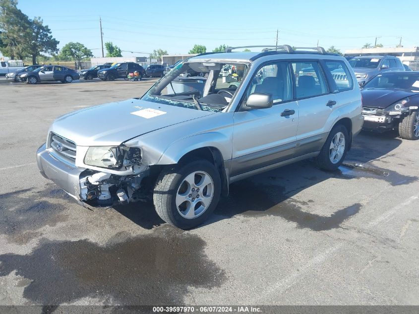 2003 Subaru Forester Xs VIN: JF1SG65643H700734 Lot: 39597970