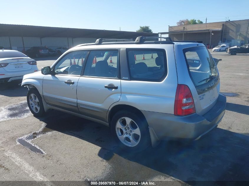 2003 Subaru Forester Xs VIN: JF1SG65643H700734 Lot: 39597970