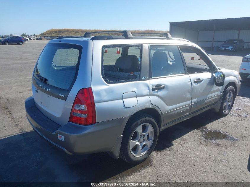 2003 Subaru Forester Xs VIN: JF1SG65643H700734 Lot: 39597970