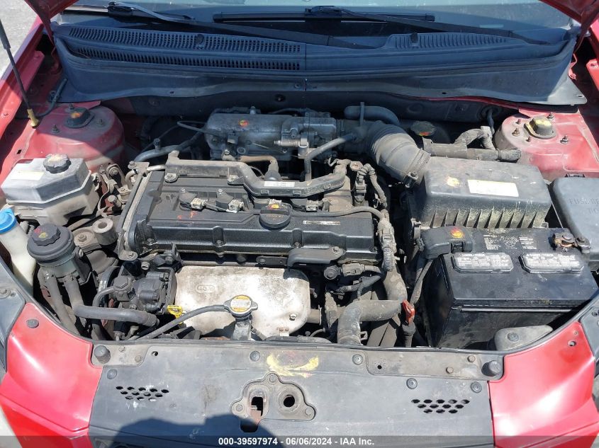 2007 Kia Rio Lx VIN: KNADE123076210568 Lot: 39597974