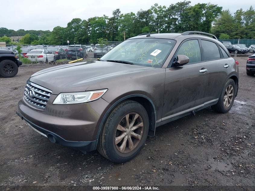 2006 Infiniti Fx35 VIN: JNRAS08UX6X100872 Lot: 39597980