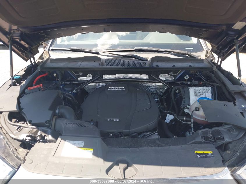 2018 Audi Q5 2.0T Premium/2.0T Tech Premium VIN: WA1BNAFY8J2004892 Lot: 39597988