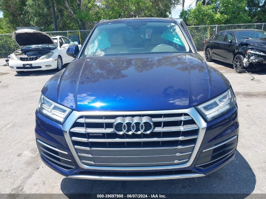 2018 Audi Q5 2.0T Premium/2.0T Tech Premium VIN: WA1BNAFY8J2004892 Lot: 39597988