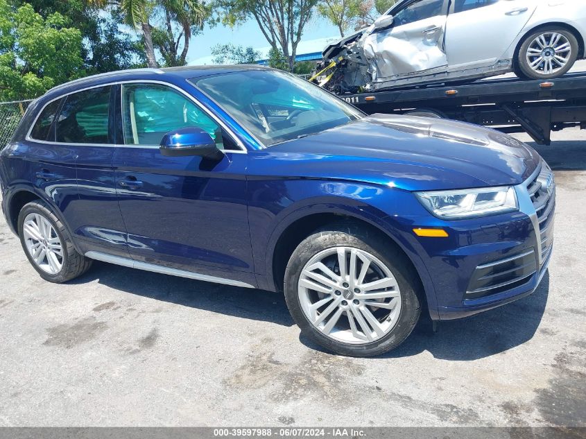 2018 Audi Q5 2.0T Premium/2.0T Tech Premium VIN: WA1BNAFY8J2004892 Lot: 39597988