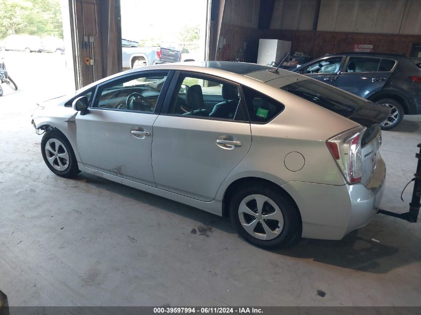 2013 Toyota Prius Four VIN: JTDKN3DU7D5648291 Lot: 39597994