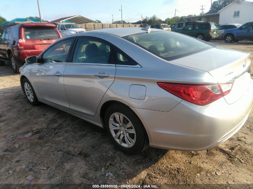 2012 Hyundai Sonata Gls VIN: 5NPEB4AC2CH483322 Lot: 39598000