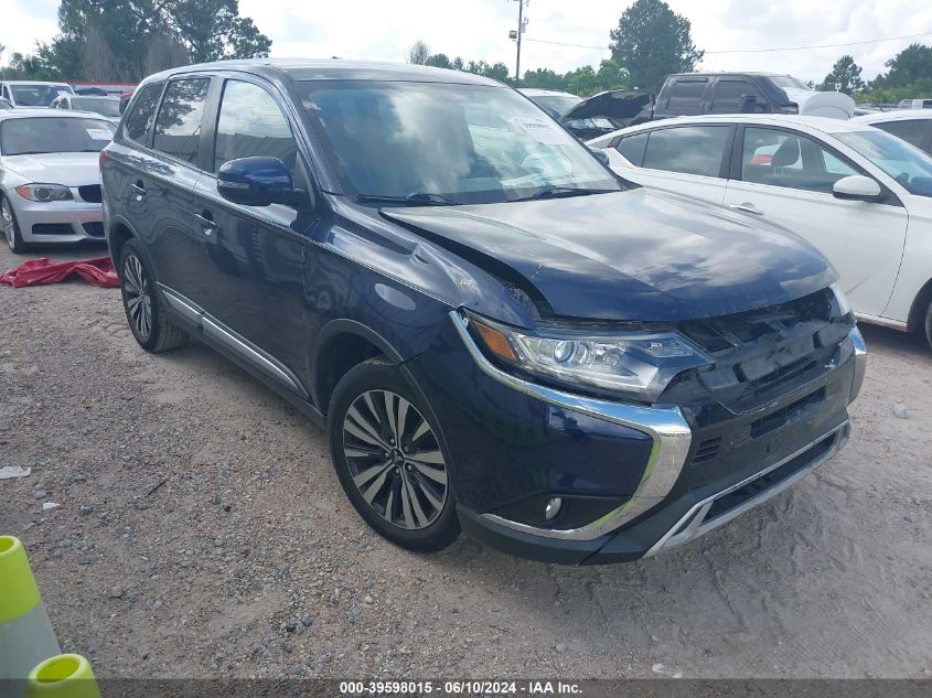 2019 Mitsubishi Outlander Se VIN: JA4AD3A32KZ005843 Lot: 39598015