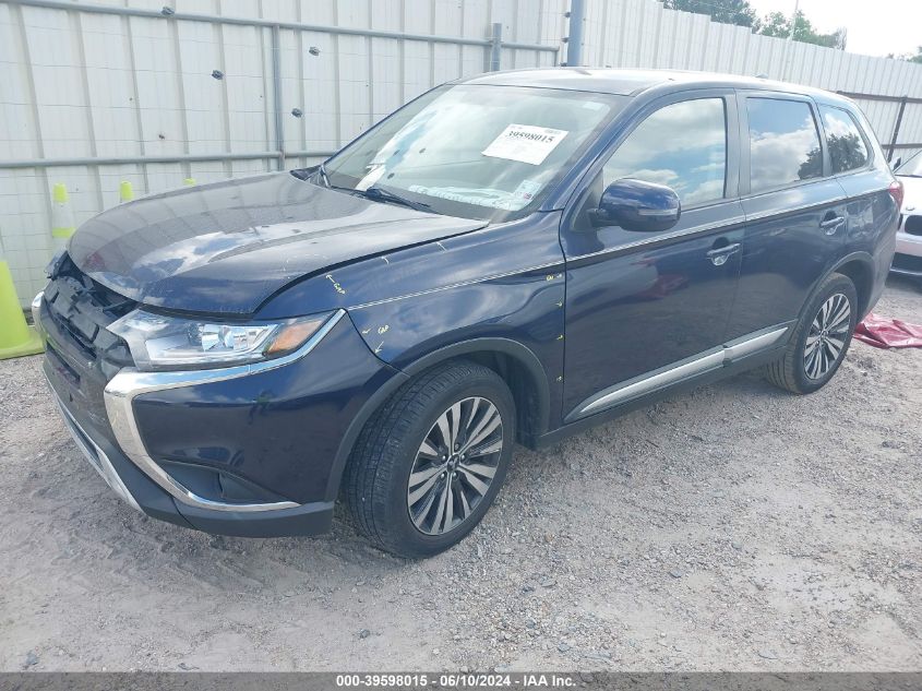 2019 Mitsubishi Outlander Se VIN: JA4AD3A32KZ005843 Lot: 39598015