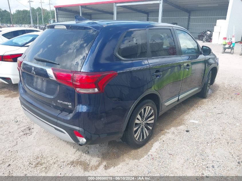 2019 Mitsubishi Outlander Se VIN: JA4AD3A32KZ005843 Lot: 39598015