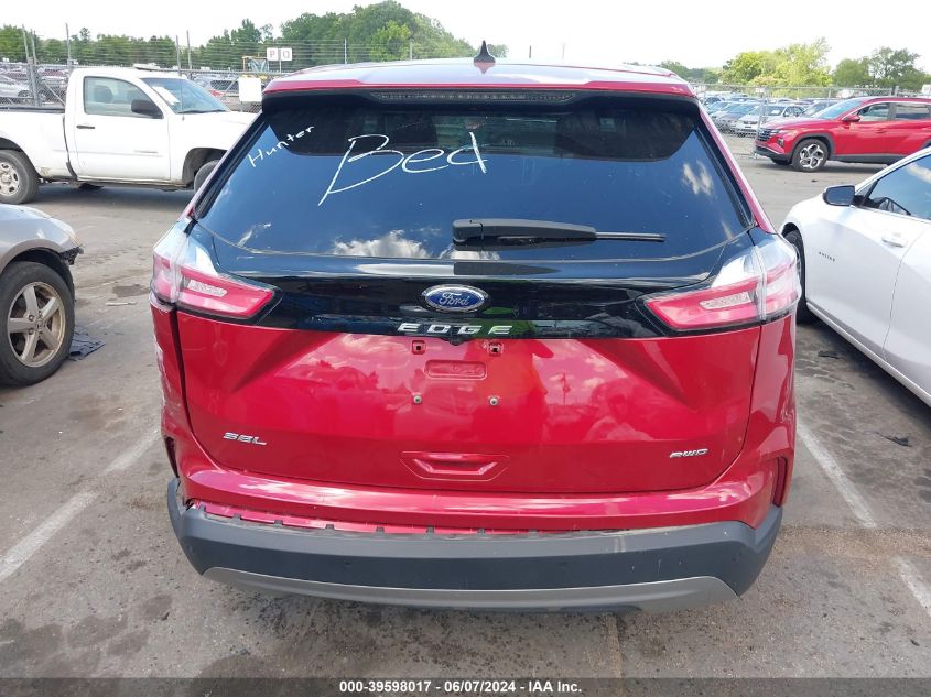 2023 Ford Edge Sel VIN: 2FMPK4J94PBA56587 Lot: 39598017