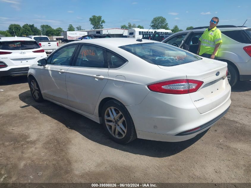 2016 FORD FUSION SE - 1FA6P0H75G5102727