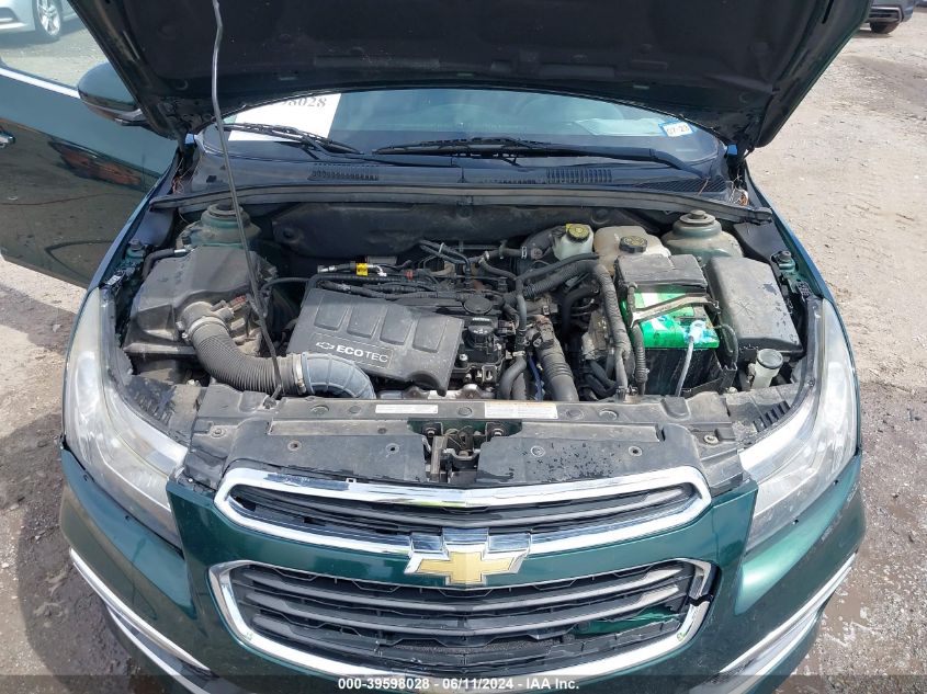 2015 Chevrolet Cruze Ltz VIN: 1G1PG5SB0F7239739 Lot: 39598028