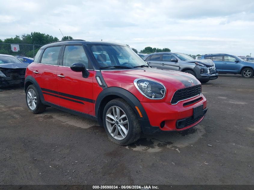 2012 Mini Cooper S Countryman VIN: WMWZC5C58CWL64054 Lot: 39598034