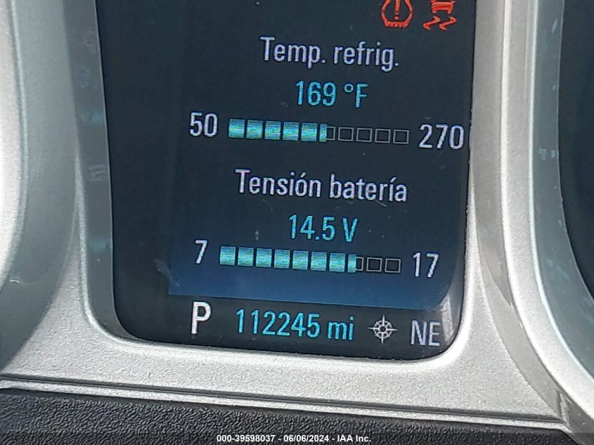 2014 Chevrolet Camaro 2Ss VIN: 2G1FK1EJ7E9259988 Lot: 39598037