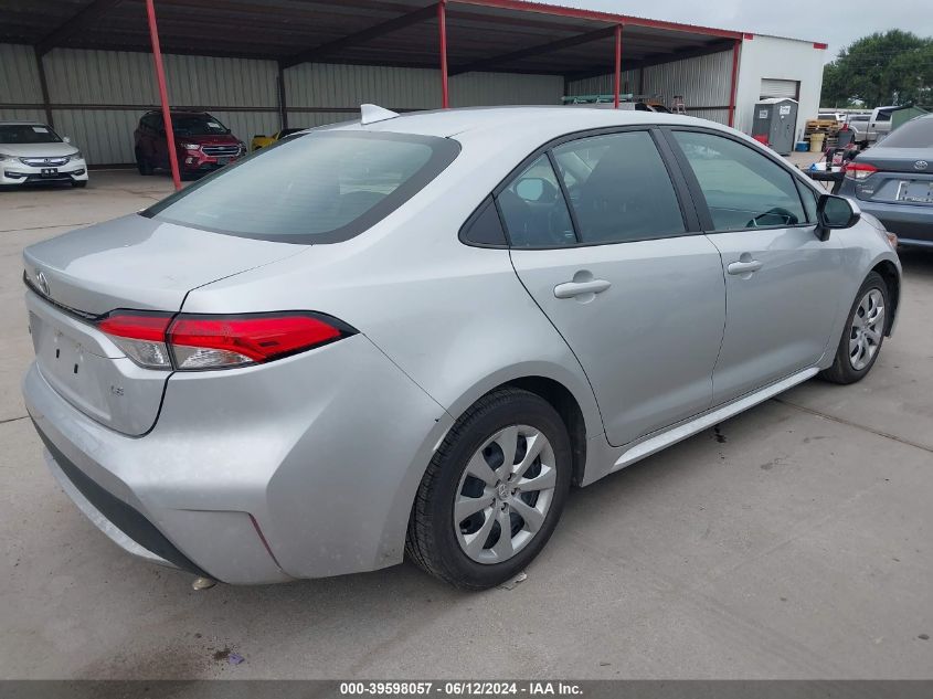 2022 Toyota Corolla Le VIN: 5YFEPMAEXNP341521 Lot: 39598057