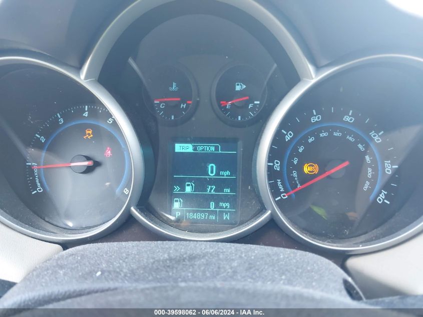 2015 Chevrolet Cruze 2Lt Auto VIN: 1G1PE5SB7F7142978 Lot: 39598062