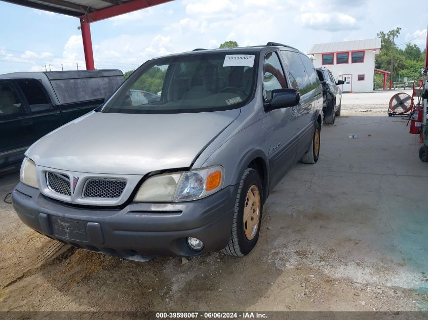 2000 Pontiac Montana M16 VIN: 1GMDX03E4YD164162 Lot: 39598067