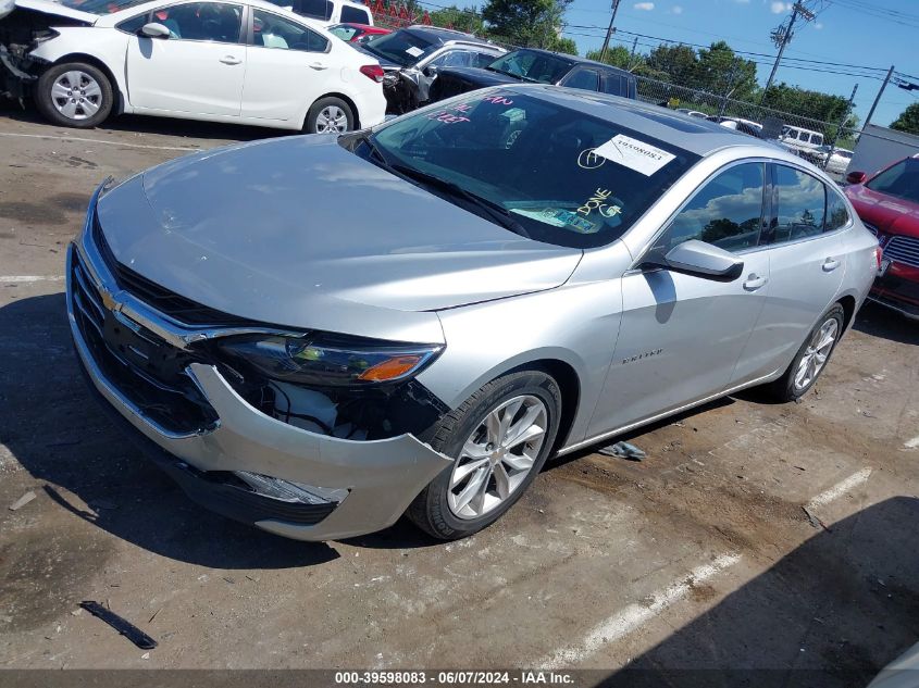 2022 Chevrolet Malibu Fwd Lt VIN: 1G1ZD5ST6NF141524 Lot: 39598083