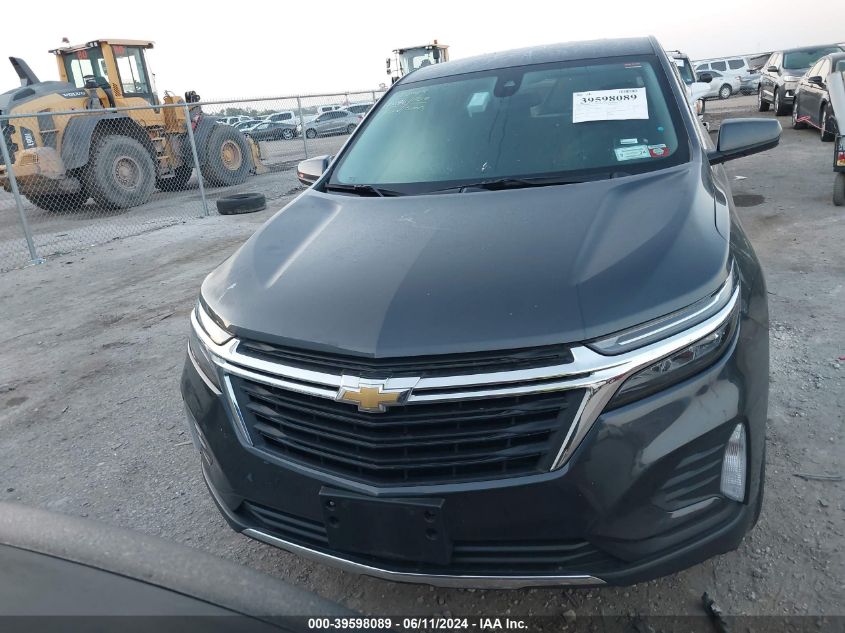 2022 Chevrolet Equinox Lt VIN: 2GNAXUEV0N6145881 Lot: 39598089