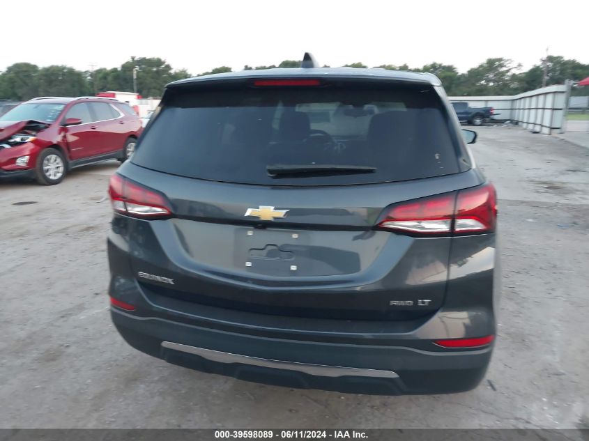 2022 CHEVROLET EQUINOX LT - 2GNAXUEV0N6145881