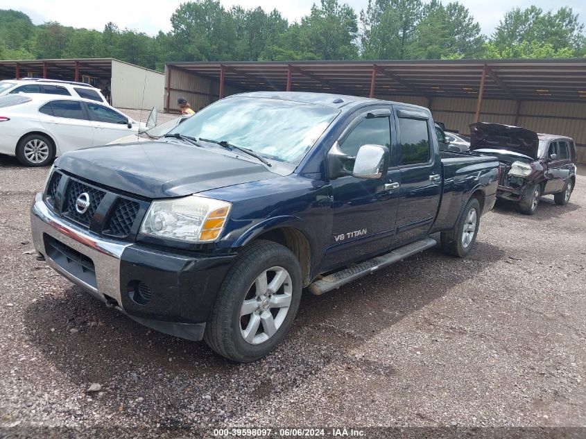 2008 Nissan Titan Le/Pro-4X/Se/Xe VIN: 1N6AA07F88N338219 Lot: 39598097