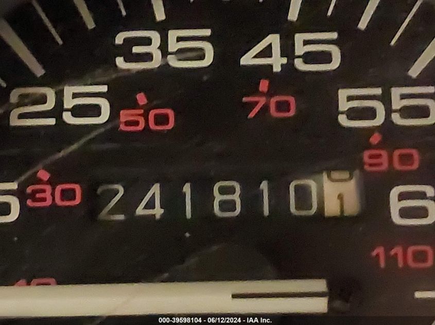 1996 Jeep Cherokee Sport/Classic VIN: 1J4FJ68S5TL243283 Lot: 39598104