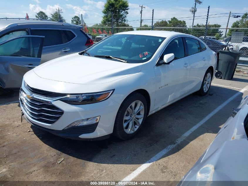 VIN 1G1ZD5ST3NF154599 2022 CHEVROLET MALIBU FWD LT