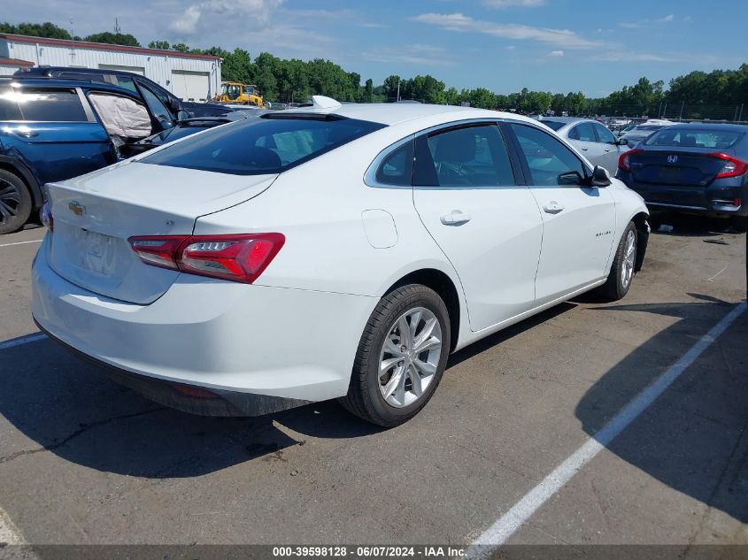 VIN 1G1ZD5ST3NF154599 2022 CHEVROLET MALIBU FWD LT