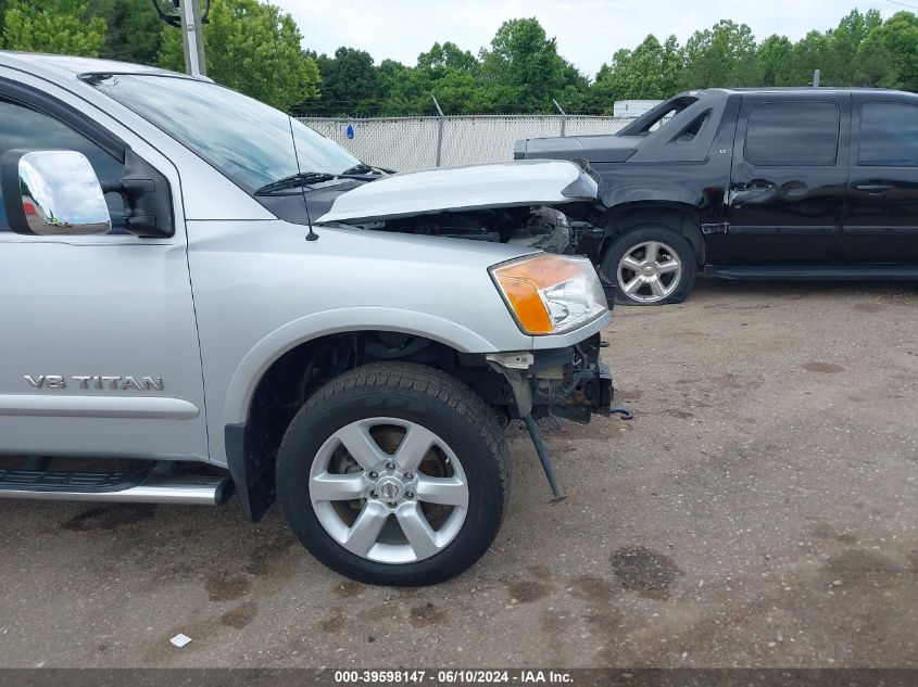 2015 Nissan Titan Sl VIN: 1N6AA0EC1FN514386 Lot: 39598147