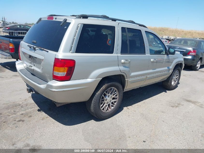 2003 Jeep Grand Cherokee Limited VIN: 1J4GW58N83C619565 Lot: 39598149