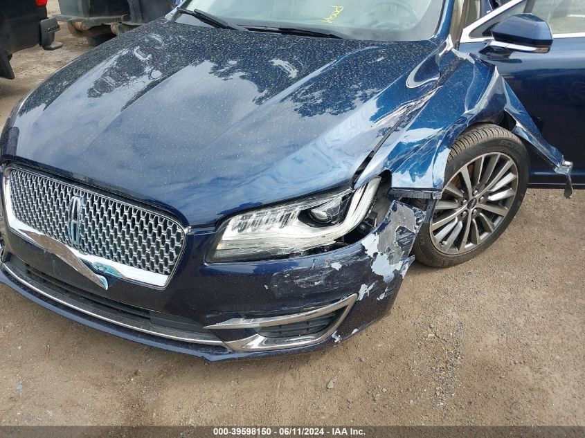 3LN6L5B94HR657529 2017 Lincoln Mkz Premiere