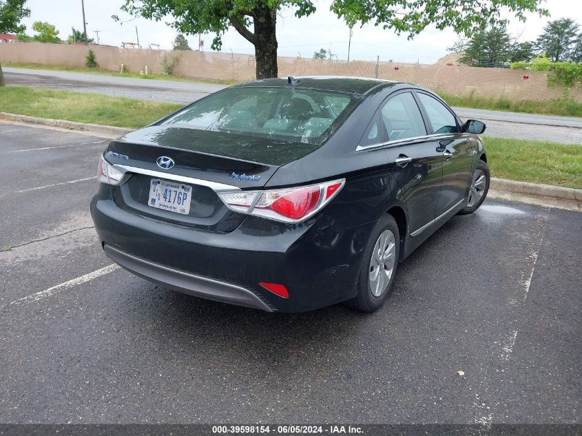 2014 Hyundai Sonata Hybrid VIN: KMHEC4A47EA117786 Lot: 39598154